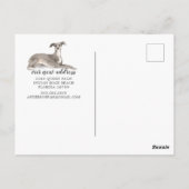 Ankündigung zur Ankündigung von Greyhound Moving Postkarte (Rückseite)