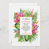 Ankündigung zur Ausbauung tropischer Übereinkommen (Vorne/Hinten)