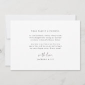 Ankündigung zur Aushöhlung des Minimalistischen Fo (Rückseite)