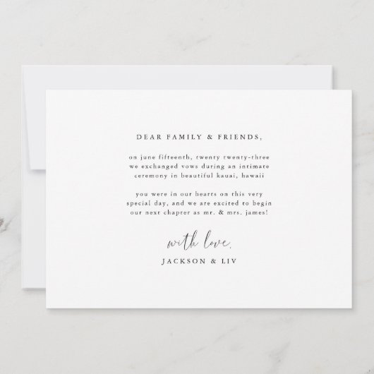 Ankündigung zur Aushöhlung des Minimalistischen Fo (Rückseite)