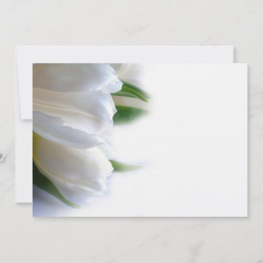 Ankündigung zur Beerdigung von Blumenweißdenkmäler (Rückseite)