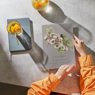 Ankündigung zur Beerdigung von Lavender Gray Flora