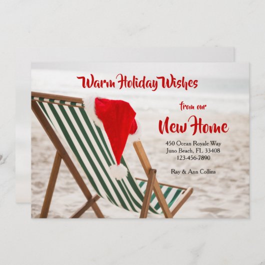 Ankündigung zur Beförderung der Stühle am Strand v (Vorne/Hinten)