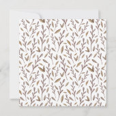 Ankündigung zur Beförderung rustikaler Flora (Rückseite)