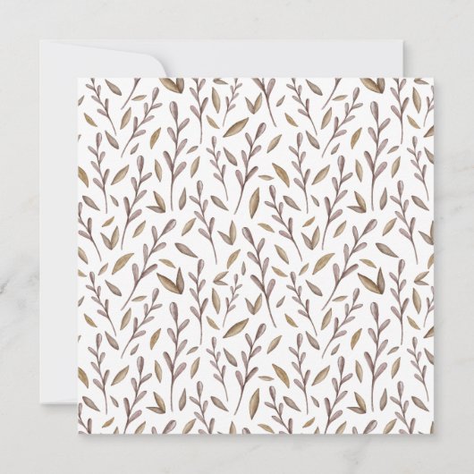 Ankündigung zur Beförderung rustikaler Flora (Rückseite)