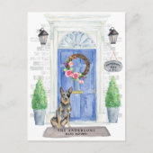 Ankündigung zur Beförderung von australischen Rind Postkarte (Vorderseite)