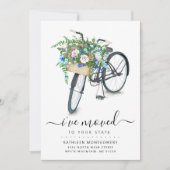 Ankündigung zur Beförderung von schwarzen Fahrräde (Vorderseite)