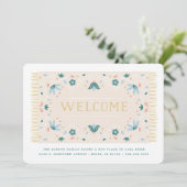 Ankündigung zur Begrüßung von Mat-Bewegung - Aquam (Stehend Vorderseite)