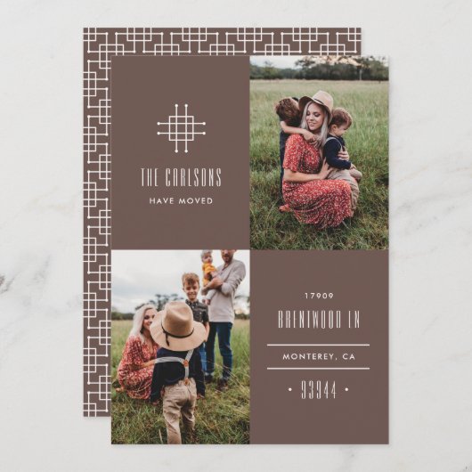 Ankündigung zur Bewegung der Grille - braun (Vorne/Hinten)