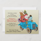 Ankündigung zur Bewegung des Weihnachtsmanns (Vorderseite)