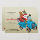 Ankündigung zur Bewegung des Weihnachtsmanns (Vorne/Hinten)