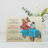 Ankündigung zur Bewegung des Weihnachtsmanns (Stehend Vorderseite)