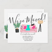 Ankündigung zur Bewegung von lustigen Wohnzimmern (Vorne/Hinten)