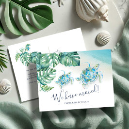Ankündigung zur botanischen Bewegung der Tropenkur Postkarte