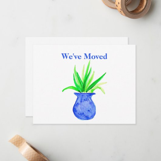 Ankündigung zur botanischen Bewegung niedlicher Wa (Vorderseite/Rückseite Beispiel)