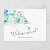 Ankündigung zur botanischen Bewegung Postkarte (Vorderseite)