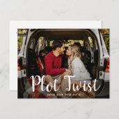 Ankündigung zur Drehung des Hochzeitdatums (Vorne/Hinten)