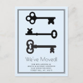 Ankündigung zur einfachen Schwarz-Blau-Minimal-Sch (Vorderseite)