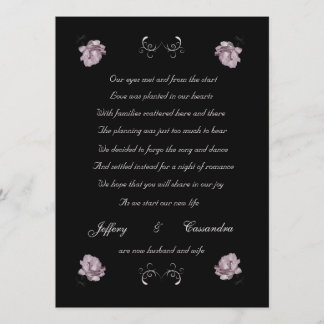 Ankündigung zur Einführung von Pale Pink Roses