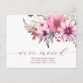 Ankündigung zur eleganten Florentiner Bewegung Postkarte (Vorderseite)