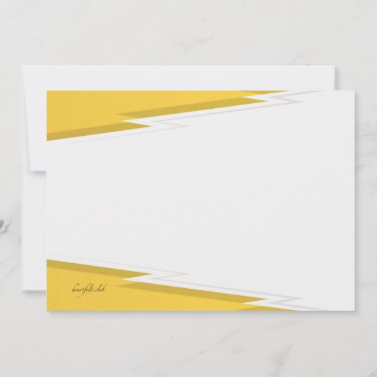 Ankündigung zur Eröffnung (Rückseite)