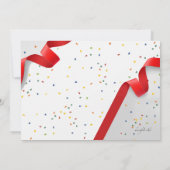 Ankündigung zur Eröffnung (Rückseite)