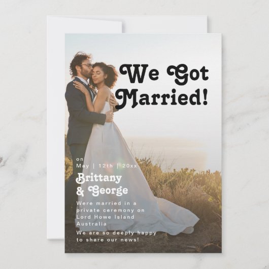 Ankündigung zur Eröffnung eines modernen Retro-Fot (Vorderseite)