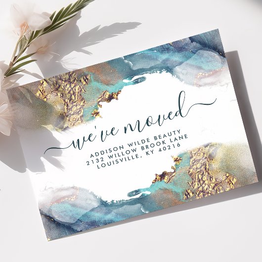 Ankündigung zur Farbtönung Blau und Gold