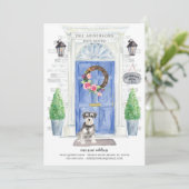 Ankündigung zur Frontklappe der Miniatur Schnauzer (Stehend Vorderseite)