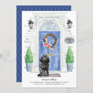 Ankündigung zur Frontklappe des schwarzen Cockapos