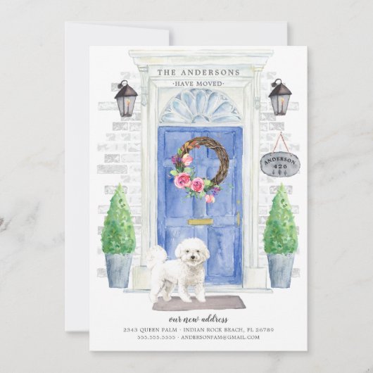 Ankündigung zur Frontklappe von Bichon Frise (Vorderseite)