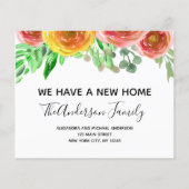 Ankündigung zur Haushaltsverschiebung Blütenrot pi (Vorderseite)