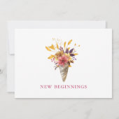 Ankündigung zur Herbstfloralbewegung (Rückseite)