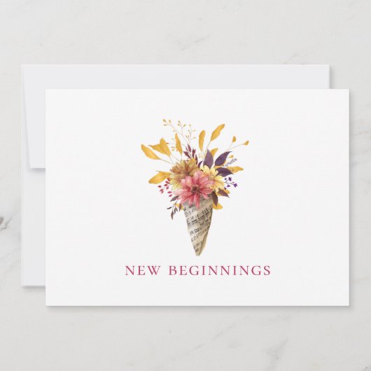 Ankündigung zur Herbstfloralbewegung (Rückseite)