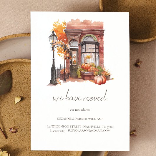 Ankündigung zur Herbsttür