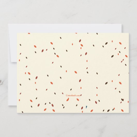 Ankündigung zur Herbstumsiedlung (Rückseite)