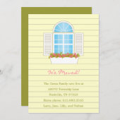 Ankündigung zur hübschen Fensterverschiebung (Vorne/Hinten)