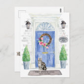 Ankündigung zur Kurzatmigkeit Postkarte (Vorne/Hinten)