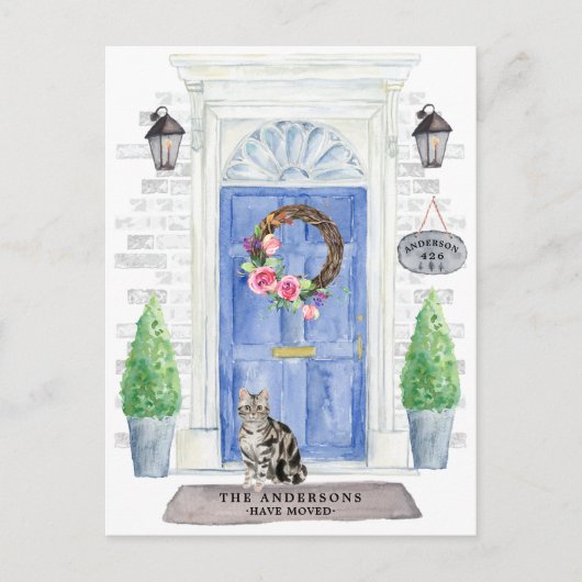 Ankündigung zur Kurzatmigkeit Postkarte (Vorderseite)