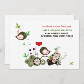 Ankündigung zur Liebe Nest Moving (Vorne/Hinten)