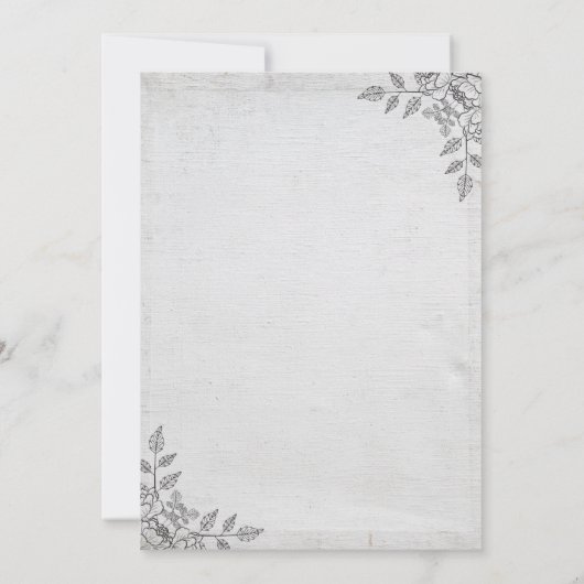 Ankündigung zur Minimalistischen Graubewegung (Rückseite)