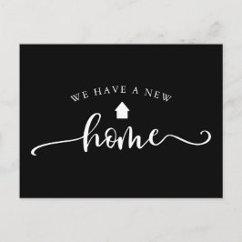 Ankündigung zur Minimalistischen Kalligrafie Postkarte