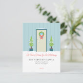 Ankündigung zur Minimalistischen Weihnachtsfront (Stehend Vorderseite)