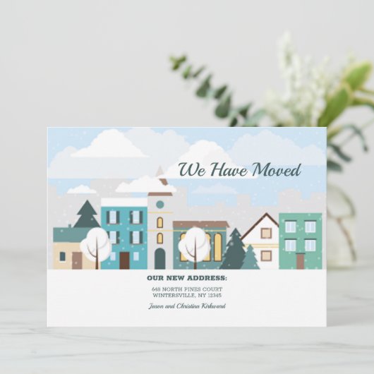 Ankündigung zur "Moving Town" (Stehend Vorderseite)