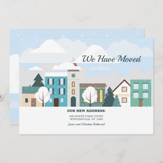 Ankündigung zur "Moving Town" (Vorne/Hinten)