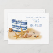 Ankündigung zur Muschel am Strand (Vorne/Hinten)