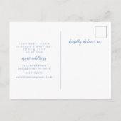 Ankündigung zur Muschel am Strand (Rückseite)