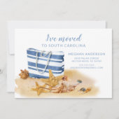 Ankündigung zur Muschel am Strand (Vorderseite)