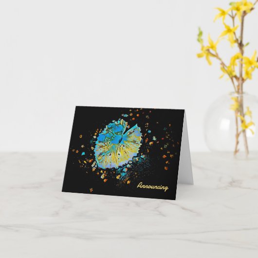 Ankündigung zur Namensänderung (Gelbe Blume)