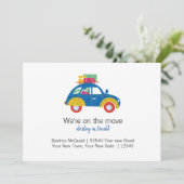 Ankündigung zur niedlichen Bewegung | Neue Adresse (Stehend Vorderseite)